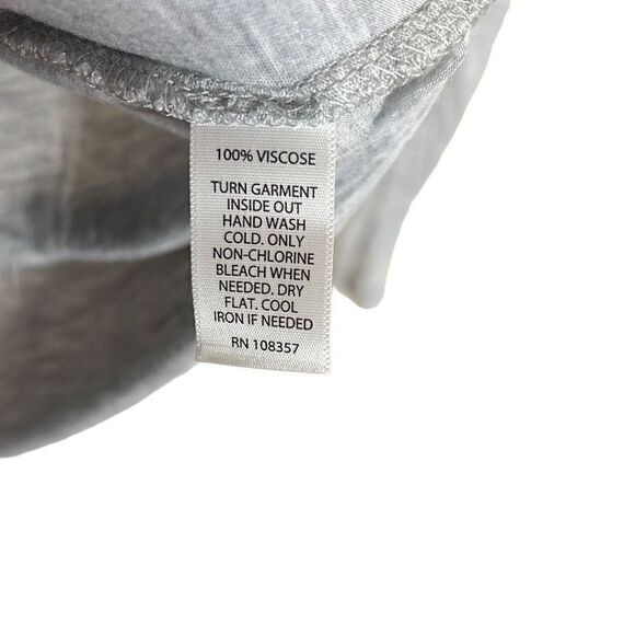 Willi Smith Scoop Neck Lightweight Top - Picture 6 of 8